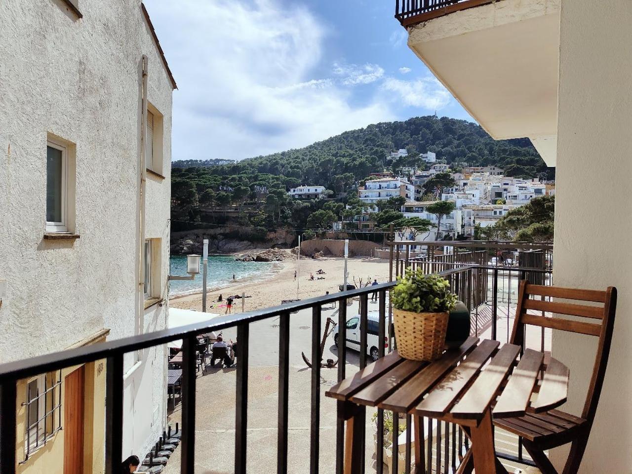 Tamariu Beach 1: Beachfront Wifi Up To 6 Ppl Extérieur photo