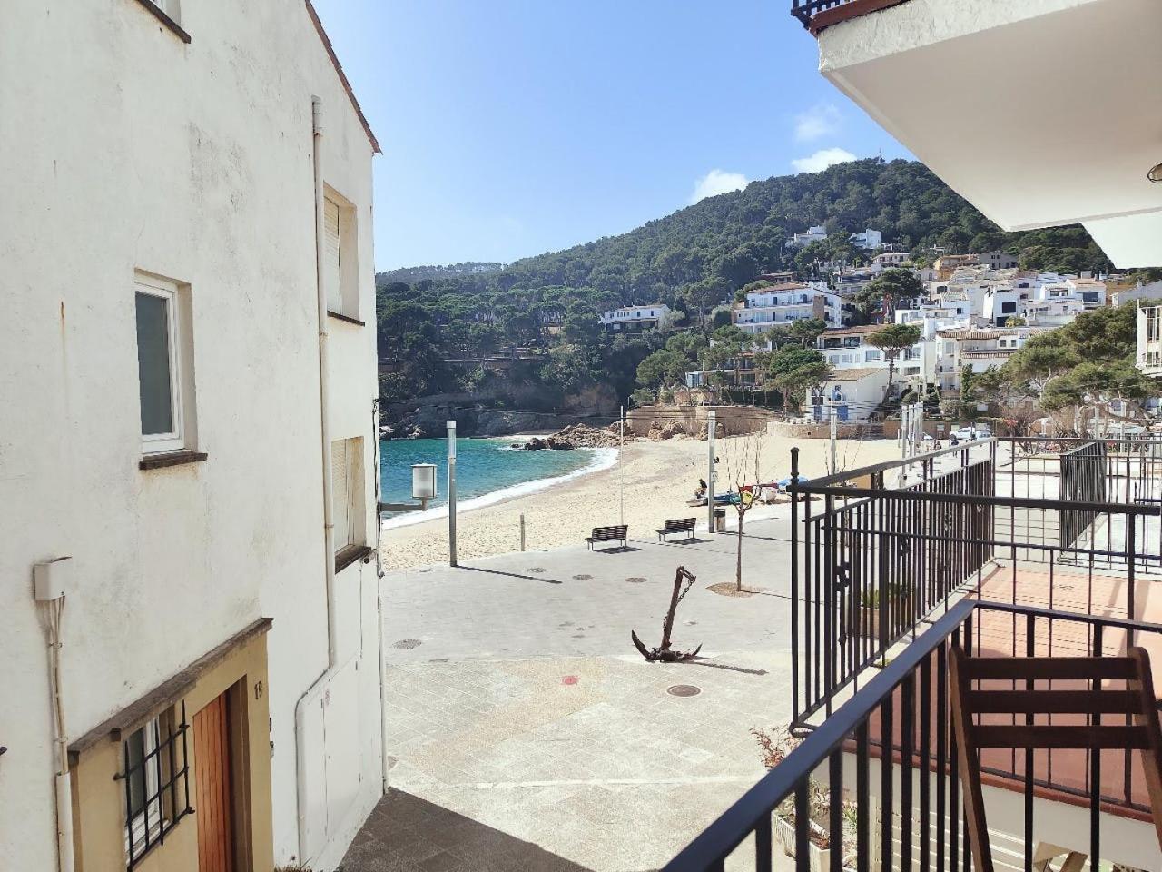 Tamariu Beach 1: Beachfront Wifi Up To 6 Ppl Extérieur photo
