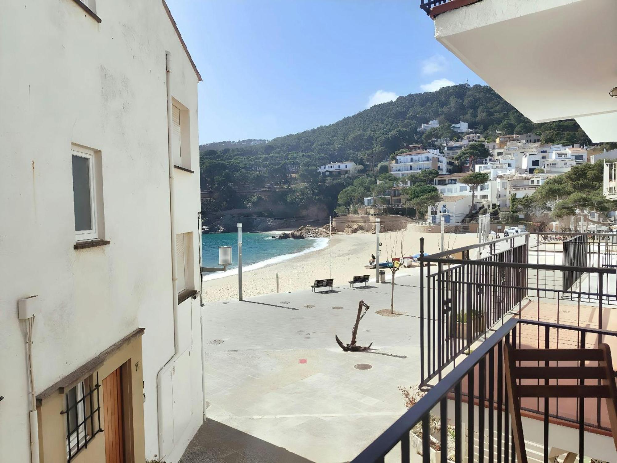 Tamariu Beach 1: Beachfront Wifi Up To 6 Ppl Extérieur photo